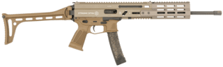 Global Ordnance STRIBOG SP9A1 9mm Luger Semi-Auto Rifle - Flat Dark Earth - 16" - 30 Round - Flip-Up Sights